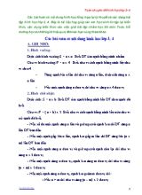 Các bài toán có nội dung hình học Lớp 3, 4